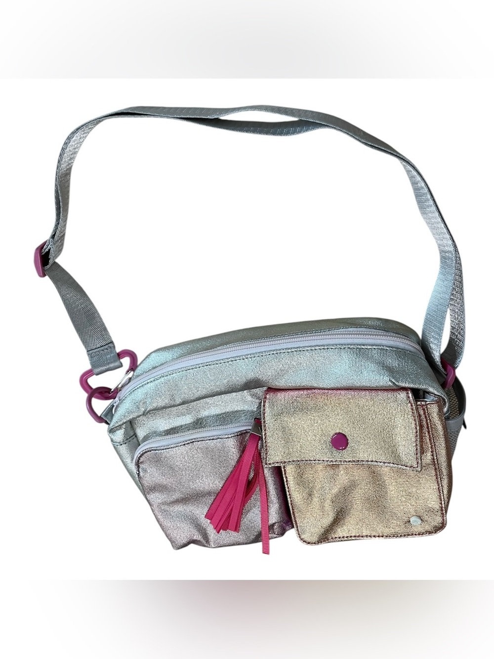 State Kane Iridescent Colorblock Bike/Scooter Crossbody Bag